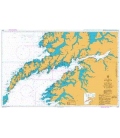 British Admiralty Nautical Chart 2327 Vaeroya to Litloya including Vestfjorden to Narvik