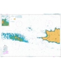 British Admiralty Nautical Chart 2348 Raz de Sein