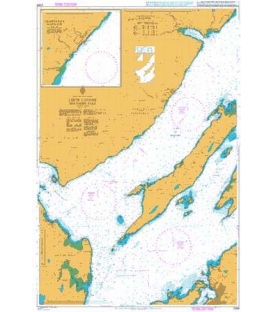 British Admiralty Nautical Chart 2389 Loch Linnhe Southern Part