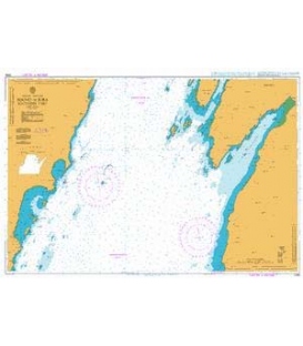 British Admiralty Nautical Chart 2396 Sound of Jura Southern Part