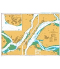 British Admiralty Nautical Chart 2410 Min Jiang - Jinpai Men to Mawei