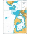 British Admiralty Nautical Chart 2434 Bahia de Cartagena