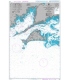 British Admiralty Nautical Chart 2456 Nantucket Sound Western Part Buzzards Bay and Approaches