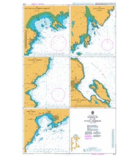 British Admiralty Nautical Chart 2474 Harbours and Passages in the Inner Hebrides