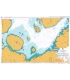 British Admiralty Nautical Chart 2498 Inner Sound Southern Part