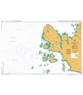 British Admiralty Nautical Chart 2501 Summer Isles