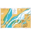 British Admiralty Nautical Chart 2510 Approaches to Londonderry