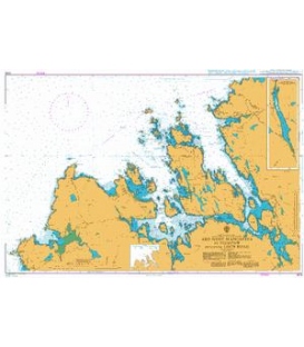 British Admiralty Nautical Chart 2515 Ard More Mangersta to Tiumpan including Loch Roag