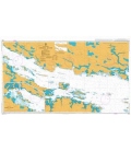 British Admiralty Nautical Chart 2525 Choiseul Sound