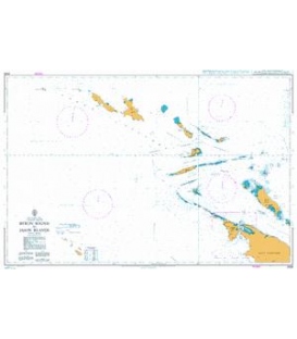 British Admiralty Nautical Chart 2526 Byron Sound to Jason Islands