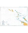 British Admiralty Nautical Chart 2526 Byron Sound to Jason Islands