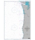 British Admiralty Nautical Chart 2531 Cape Mendocino to Vancouver Island