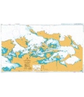 British Admiralty Nautical Chart 2545 Port Egmont to Port Purvis