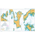 British Admiralty Nautical Chart 2562 Plans in the Northern Orkney Islands