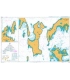 British Admiralty Nautical Chart 2562 Plans in the Northern Orkney Islands
