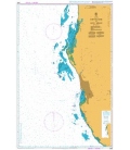 British Admiralty Nautical Chart 2659 Shi`b Nazar to Qita` Kidan