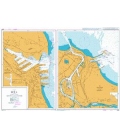 British Admiralty Nautical Chart 2680 Gdynia and Gdansk