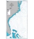 British Admiralty Nautical Chart 2710 Delaware Bay to Straits of Florida