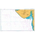 British Admiralty Nautical Chart 2736 Mumbai (Bombay) to Dwarka