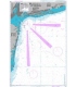 British Admiralty Nautical Chart 2755 Approaches to New York Harbor