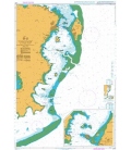British Admiralty Nautical Chart 2757 Ille de Mayotte - Eastern Part - Dzaoudzi to Pointe Sazile