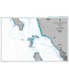 British Admiralty Nautical Chart 2779 Pulau Ilir to Pulau Nyamuk