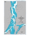 British Admiralty Nautical Chart 2783 Essequibo River - Mamarikuru Is. to Bartica including the Entrance to the Mazaruni River