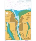 British Admiralty Nautical Chart 2793 Cowes Harbour and River Medina