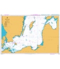 British Admiralty Nautical Chart 2816 Baltic Sea - Southern Sheet