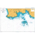 British Admiralty Nautical Chart  2820 Pointe de Penmarc`h to Pointe de Trevignon