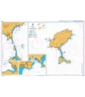 British Admiralty Nautical Chart 2834 Ibiza and Formentera
