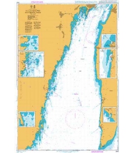 British Admiralty Nautical Chart 2842 Kalmarsund - Southern Part