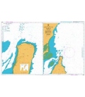 British Admiralty Nautical Chart 2854 Northern Approaches to Masirah