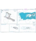 British Admiralty Nautical Chart 2867 Plans in the North Pacific Ocean