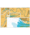 British Admiralty Nautical Chart 2879 La Seine