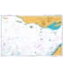 British Admiralty Nautical Chart 2887 Dubai (Dubayy) and Jazireh-ye Qeshm to Jazirat Halul
