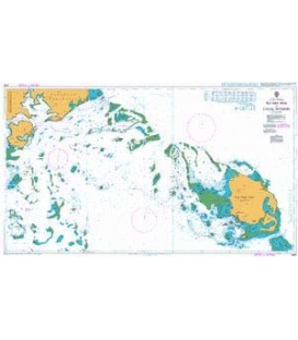 British Admiralty Nautical Chart 2906 Ile des Pins to Canal Woodin