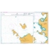 British Admiralty Nautical Chart 2917 Plans in North West Sumatera