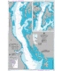 British Admiralty Nautical Chart 2921 Chesapeake Bay Point No Point to Love Point