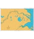 British Admiralty Nautical Chart 2946 Chang Jiang Sheet 1 Shanghai to Datong