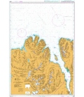 British Admiralty Nautical Chart 2956 Eyjafjordur