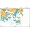 British Admiralty Nautical Chart 2982 Ports and Approaches on the South West Coast of Norway