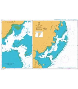 British Admiralty Nautical Chart 3048 Grand Port
