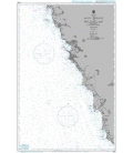 British Admiralty Nautical Chart 3056 Bahia Rosario to San Diego Bay