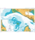 British Admiralty Nautical Chart 3058 Entrance to La Gironde