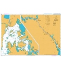 British Admiralty Nautical Chart 3098 Panama Canal