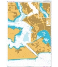 British Admiralty Nautical Chart 3103 Port d'Abidjan