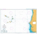 British Admiralty Nautical Chart 3135 Nouakchott to Bissau and Arquipelago de Cabo Verde