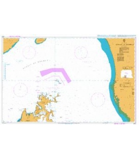 British Admiralty Nautical Chart 3172 Strait of Hormuz