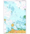 British Admiralty Nautical Chart 3179 Jazirat Das to Ar Ru'ays